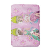 Beauty Salon Illustration Girly | Bath Mat (Voorkant Verticaal)