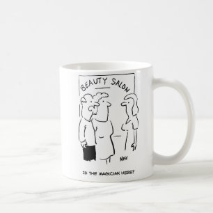 Beauty Salon - is de goochelaar hier? Koffiemok