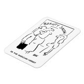 Beauty Salon - is de goochelaar hier? Magneet (Linkerzijde)