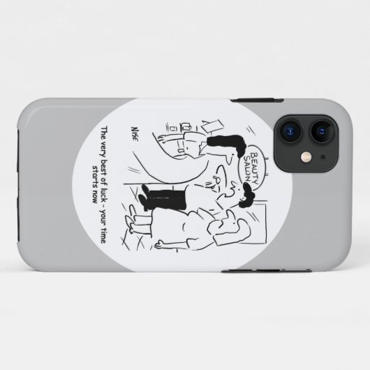Beauty salon - je tijd begint.. nu! Case-Mate iPhone case (Achterkant (horizontaal))
