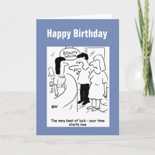 Beauty salon - je tijd begint.. nu! kaart