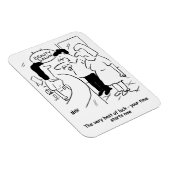 Beauty salon - je tijd begint.. nu! magneet (Rechterzijde)