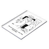 Beauty salon - je tijd begint.. nu! notitieboek (Linkerzijde)