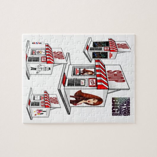 Beauty Salon Jigsaw Puzzel (Horizontaal)