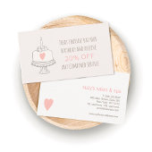 Beauty Salon Klantwaardering Verjaardagscoupon Kortingskaartje