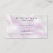 Beauty Salon Lashes and Brows Business Card Visitekaartje (Achterkant)