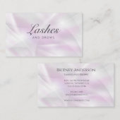 Beauty Salon Lashes and Brows Business Card Visitekaartje (Voorkant / Achterkant)