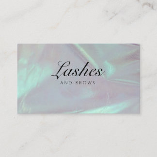 Beauty Salon Lashes and Brows Business Card Visitekaartje