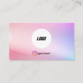 Beauty Salon Lashes Brows Lash Tech Visitekaartje (Achterkant)