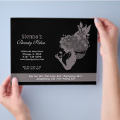 Beauty Salon (Lavender Blush) Flyer (Hand)
