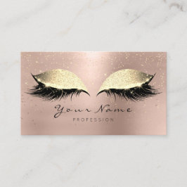 Beauty Salon Loyalty Kaart Makeup Coffee Lashes 10