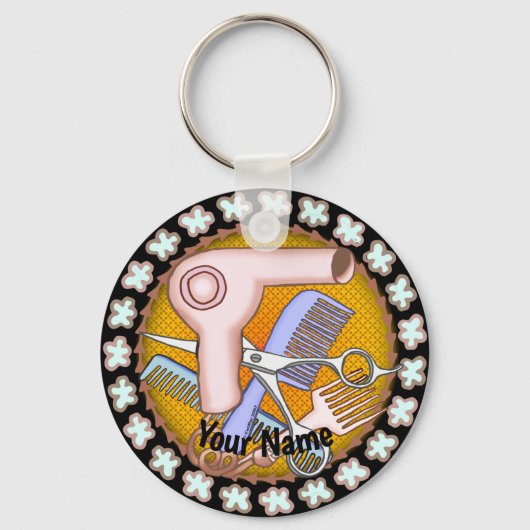 Beauty Salon Magic sleutelhanger (Voorkant)