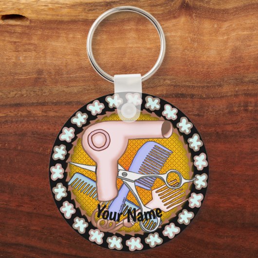 Beauty Salon Magic sleutelhanger (Voorkant)