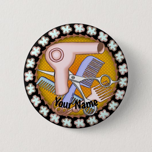 Beauty Salon Magic-toets Ronde Button 5,7 Cm (Voorkant)