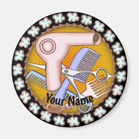 Beauty Salon Magische magneet (Voorkant)