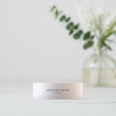 Beauty Salon Make-up Artist Professioneel Modern Mini Visitekaartje (Staand voorkant)