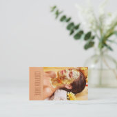 Beauty Salon / Massage / Relax / SPA Hotel Visitekaartje (Staand voorkant)