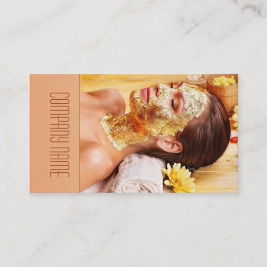 Beauty Salon / Massage / Relax / SPA Hotel Visitekaartje (Voorkant)