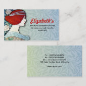 Beauty Salon modieus visitekaartje (Voorkant / Achterkant)