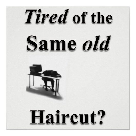 Beauty Salon, Nail Salon, posters van de barbersho (Voorkant)