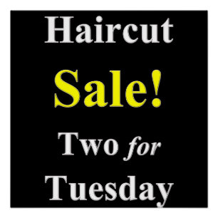 Beauty Salon, Nail Salon, posters van de barbersho