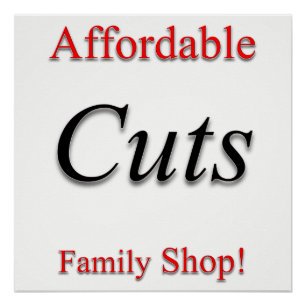 Beauty Salon, Nail Salon, posters van de barbersho