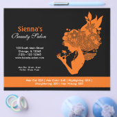 Beauty Salon (Oranje) Flyer (Enkel)