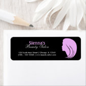 Beauty Salon (Plum) Etiket (Insitu)