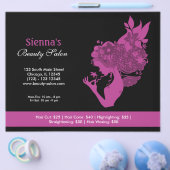 Beauty Salon (Plum) Flyer (Enkel)