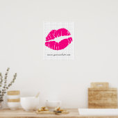 BEAUTY Salon Poster Spa Roze Licht Wit 2 (Keuken)