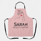 Beauty salon schort (Voorkant)