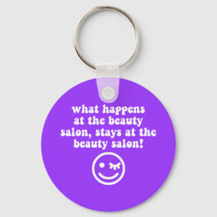 Beauty salon sleutelhanger