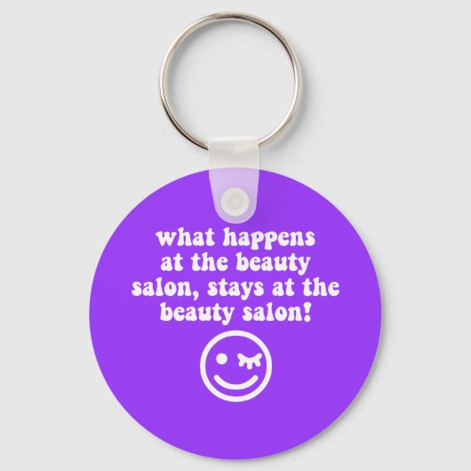 Beauty salon sleutelhanger (Voorkant)