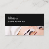 Beauty Salon Spa Lashes Brows Visitekaartje (Achterkant)