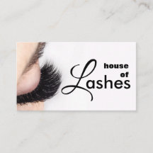 Beauty Salon Spa Lashes Brows Visitekaartje