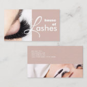 Beauty Salon Spa Lashes Brows Visitekaartje (Voorkant / Achterkant)
