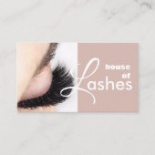 Beauty Salon Spa Lashes Brows Visitekaartje (Voorkant)