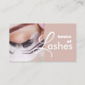 Beauty Salon Spa Lashes Brows Visitekaartje (Voorkant)