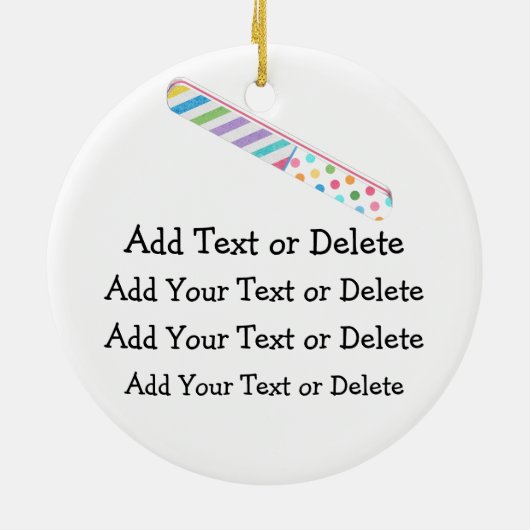 Beauty - Salon - SRF Keramisch Ornament (Achterkant)