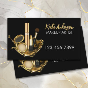 Beauty Salon Stylist Make-up Artiest Cosmetologist Visitekaartje