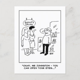 Beauty Salon Surprise Briefkaart