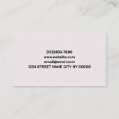 Beauty Salon Visitekaartje (Achterkant)