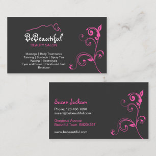 Beauty Salon Visitekaartje