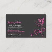 Beauty Salon Visitekaartje (Achterkant)