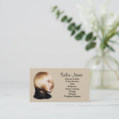Beauty Salon Visitekaartje (Staand voorkant)