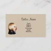 Beauty Salon Visitekaartje (Achterkant)