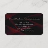 Beauty Salon Visitekaartje (Achterkant)