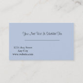 Beauty Salon Visitekaartje (Achterkant)