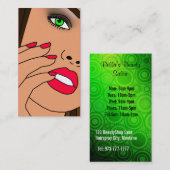 Beauty Salon Visitekaartjes (Voorkant / Achterkant)