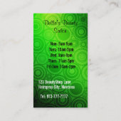 Beauty Salon Visitekaartjes (Achterkant)